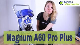 Voici la pompe Graco Magnum A60 Pro Plus [upl. by Rodrick697]