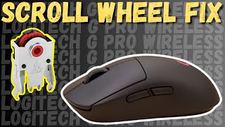 Logitech G Pro scroll wheel FIX [upl. by Ramedlaw855]