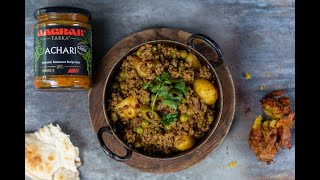 Keema Aloo Matar Achari Recipe [upl. by Dotty282]