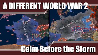 A Very Different WW2  Hoi4 Timelapse  Calm Before the Storm [upl. by Schug]