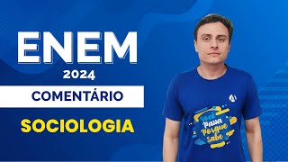 Comentário de Sociologia  ENEM 2024  Linguagens e Humanas  Marcos Leandro [upl. by Eitsirc]