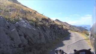 2016 08 Montenegro Skadar lake road P16 BMW K1600 GTL [upl. by Germaun]