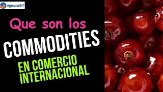 ¿Qué son los commodities [upl. by Unhsiv]