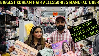 Biggest Korean Hair Accessories Importer amp Manufacturer Trending Hair accessories Hind Fashion [upl. by Fein499]