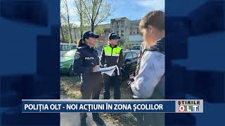 POLITIA OLT NOI ACTIUNI IN ZONA SCOLILOR [upl. by Anoel]