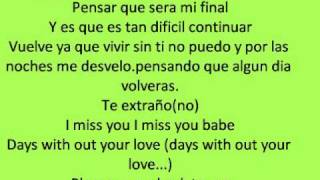 mis dias sin tirakim y keny lyrics [upl. by Omiseno]