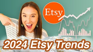 2024 ETSY TRENDS 📈 the 10 products that will be FLYING off the shelves [upl. by Enrak365]