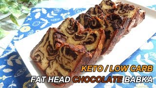 Keto  Low Carb  Gluten Free  Sugar Free  Fat Head Chocolate Babka [upl. by Ahseenal619]