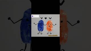 Finger painting initial artShorts [upl. by Eladnar]