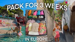 pack with me for europe [upl. by Guilbert]