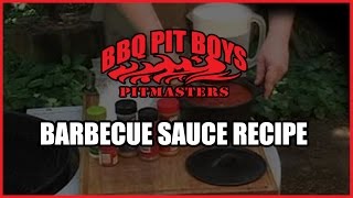 How to make a Barbecue Sauce  Recipe Sauce [upl. by Gnil92]