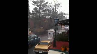 Monsoon in Bisbee Arizona  Copper Queen Hotel [upl. by Annadroj103]