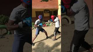 Boxing 🥊 Speed vs power reels shortsfeed [upl. by Yeslaehc]