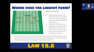 Rugby Law Lounge Lineouts amp Quick Throws [upl. by Ciaphus]