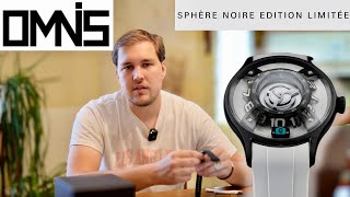 OMNIS SPHÈRE NOIRE ÉDITION LIMITÉE  Une montre pas comme les autres [upl. by Hanas]