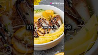 Recette rapide  Poke Bowl facile en 1 minute rapidorecette recette recetterapide food shorts [upl. by Yun]