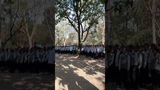 Ethiopian students listen to Indonesian national anthem 🇪🇹🇮🇩 africa asia [upl. by Chet]