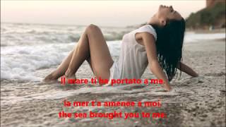 LOVE IN PORTOFINO ANDREA BOCELLI  LYRICS  ENGLISH amp FRENCH TRANSLATIONS [upl. by Shien637]