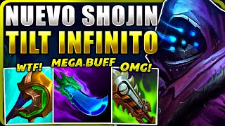 👹¡DESCUBRE el NUEVO BUFFAZO a la LANZA DE SHOJIN y COMO HACE que JAX SEA el PERSONAJE DEFINITIVO [upl. by Sidell633]