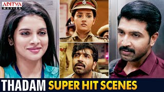 quotThadamquot Hindi Dubbed Movie Superhit Scenes  Arun Vijay Vidya Pradeep Tanya Hope  Aditya Movies [upl. by Octavie]