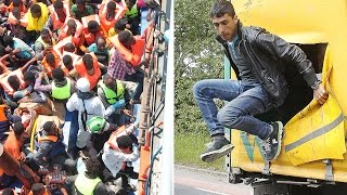 How illegal immigrants enter the UK [upl. by Evelina]