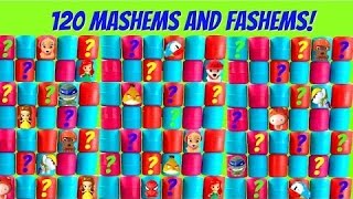 HUGE 120 MASHEMS and FASHEMS Toys with No Duplicates  Fizzy Toy Show [upl. by Lindsley]