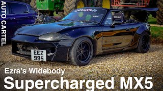 Supercharged Widebody MK2 MX5  This was loud [upl. by Safoelc493]