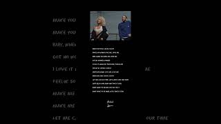 Easy  Danileigh ft Chris brown  Lyrics video hook 🎶 [upl. by Ahsad]