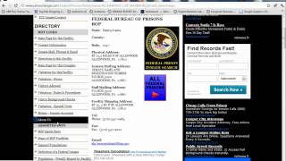 Federal Inmate Search  BOP Inmates [upl. by Rowland1]