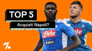 Calciomercato Napoli Immobile PUÒ ARRIVARE Ecco gli obiettivi dei partenopei [upl. by Habeh683]