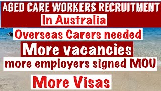 Australian needs overseas aged carers Aged care agreement 2024 update [upl. by Akehsyt]