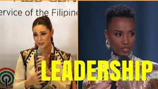 Catriona Gray ANSWERS Ms South Africa Question in Miss Universe 2019 Top 3 [upl. by Bergh]