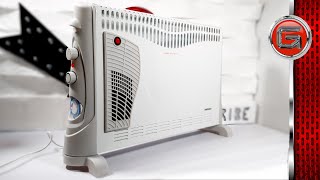 Home Bargains DAEWOO 2000W Turbo Fan Convector Heater Review [upl. by Aicil716]