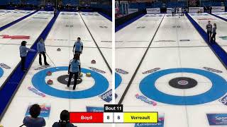 Provincial Scotties 2024  Boyd vs Verreault [upl. by Dahsraf]