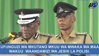 HALI YA NCHI NI SHWARI CAMILLUS M  WAMBURA MKUU WA JESHI LA POLISI TANZANIA AGP [upl. by Julio96]