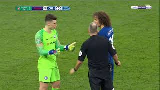 KEPA REFUSES TO COME OFF THE FIELD CHELSEA MANAGER FURIOUS [upl. by Greerson]