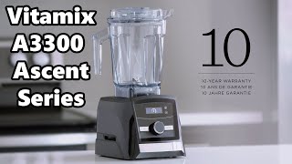 Vitamix A3300 Ascent Series Smart Blender Review Best Blender for Smoothies Soups 2023 amp 2024 [upl. by Narba]