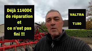 Entretien semoir HORSCH Cambridge contre les limaces et grosse facture de réparation sur VALTRA [upl. by Nico744]