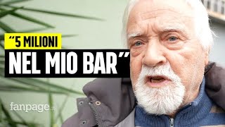 Lotteria Italia 5 milioni al bar Valdagno di Milano il fondatore quotNon era una persona riccaquot [upl. by Kobe871]