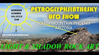 SOUTH MOUNTAIN  PHOENIX ARIZONA  ROCK ART  SEASONS LIGHT AND SHADOW PETROGLYPHS [upl. by Oiramat]