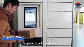 Parcel Delivery Locker [upl. by Aillemac]