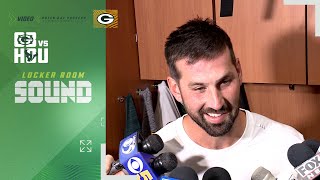 Brandon McManus extremely happy to be here and help the team win after walk off victory [upl. by Laehcor]