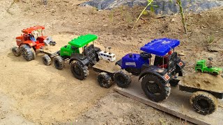 bccho mini tractor ne aaj khet ko kiya level  Krishna toy [upl. by Orfield314]