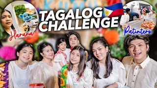 SPEAKING TAGALOG Vlog Challenge Part 2  Ranz and Niana [upl. by Marti]