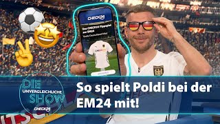 Gegen Podolski tippen und gewinnen [upl. by Nattirb]