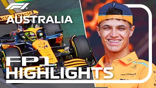 FP1 Highlights  2024 Australian Grand Prix [upl. by Laidlaw]