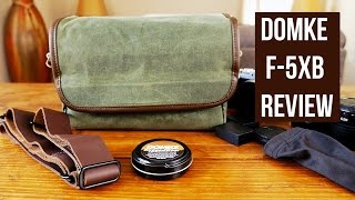 DOMKE CAMERA BAG REVIEW  DOMKE F5XB [upl. by Jaclin]