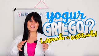 Yogur griego Aprende a sustituirlo 💓 [upl. by O'Conner330]