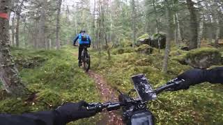 MTB i Ludvika och TunaHästberg 24101920 [upl. by Aryahay]