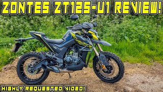 Zontes ZT 125U1 Motorcycle Review [upl. by Ella]